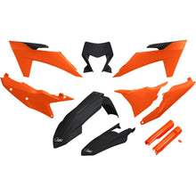 UFO Plastics Body Kit - Orange/Black for KTM - EXC-F [MPN: KTKIT530F@333]_1645051