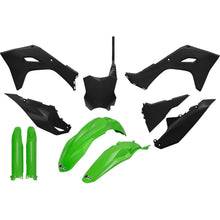 UFO Plastics Body Kit - Green/Black for Kawasaki - KX 250/450 [MPN: KAKIT231F@111]_1645009
