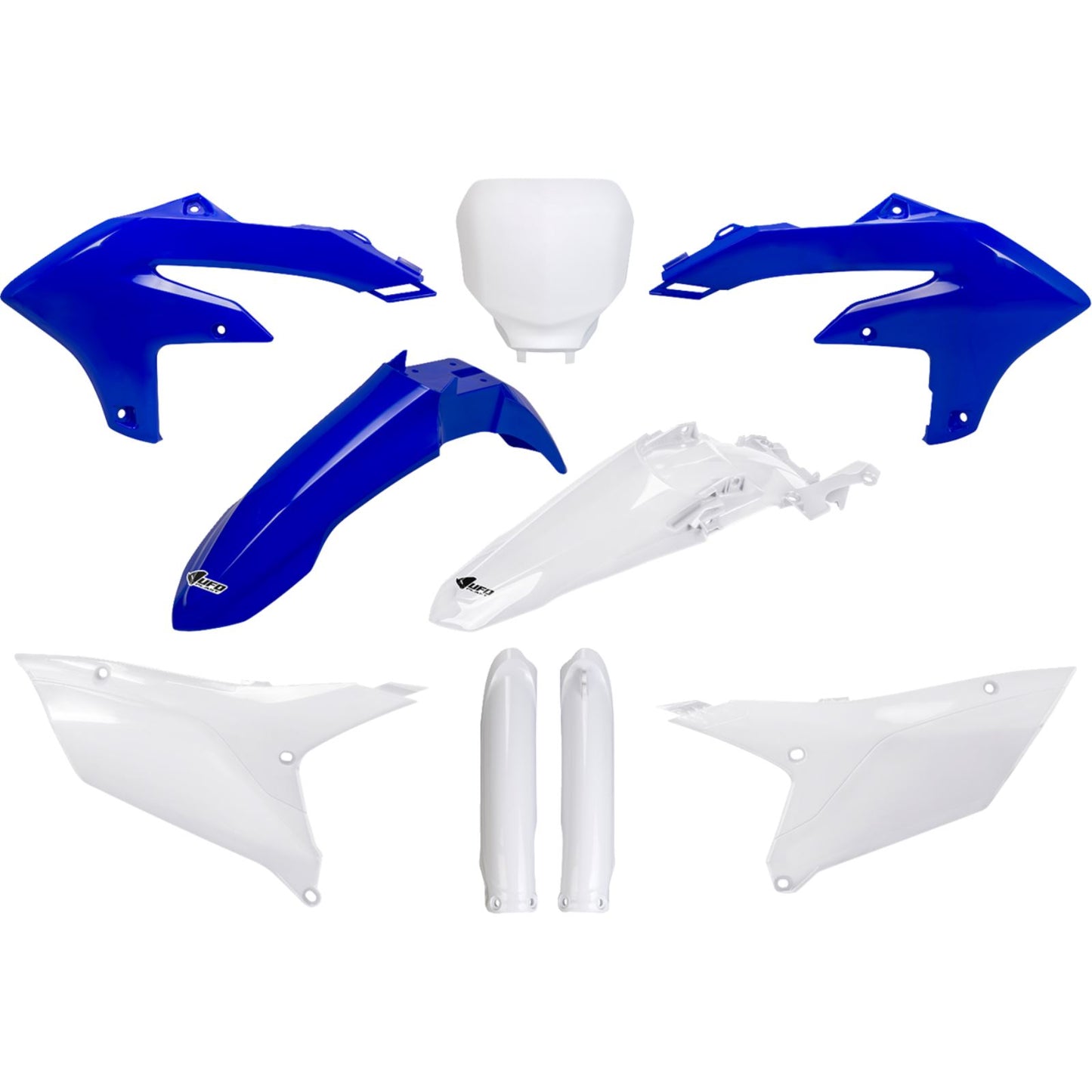 UFO Plastics Body Kit - Blue/White for Yamaha YZ 250F/450F [MPN: YAKIT326F@111]_1645014