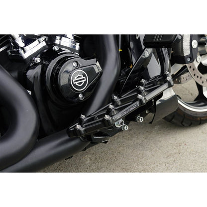 Arlen Ness Diamond Floorboards - Driver - Black [MPN: 410-053]_1743002