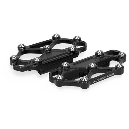 Arlen Ness Diamond Floorboards - Passenger - Black [MPN: 410-058]_1742964
