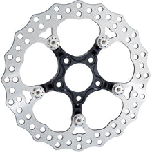 Arlen Ness Spider Rotor - 12-19/32" - Black - Front 300-108_1645088