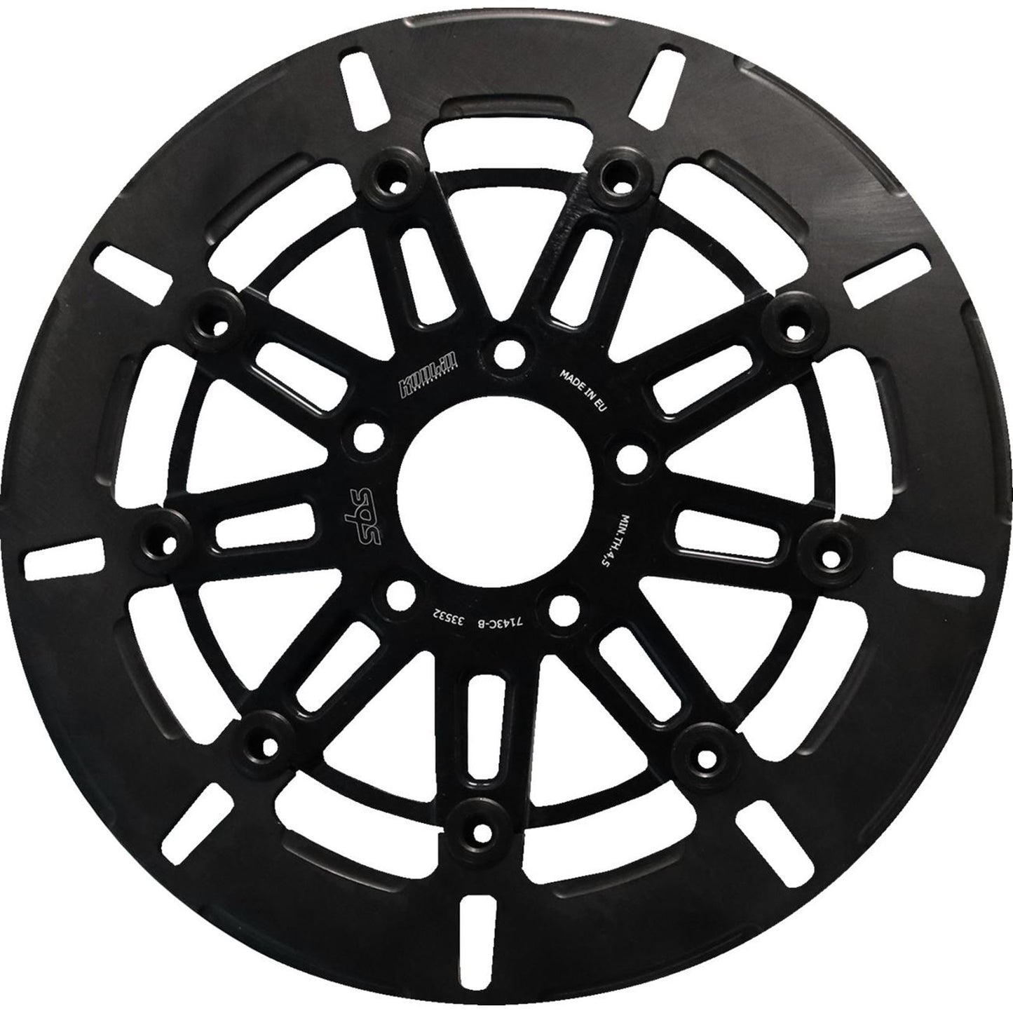 SBS Design "C" 9-Spoke Brake Rotor for Harley-Davidson [MPN: 7143C-B]_1703319