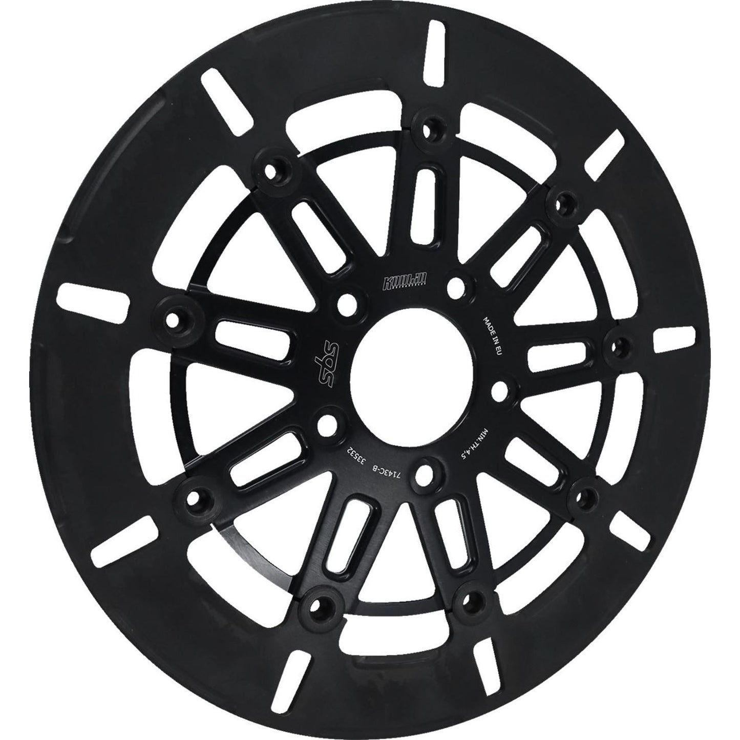 SBS Design "C" 9-Spoke Brake Rotor for Harley-Davidson [MPN: 7143C-B]_1703318