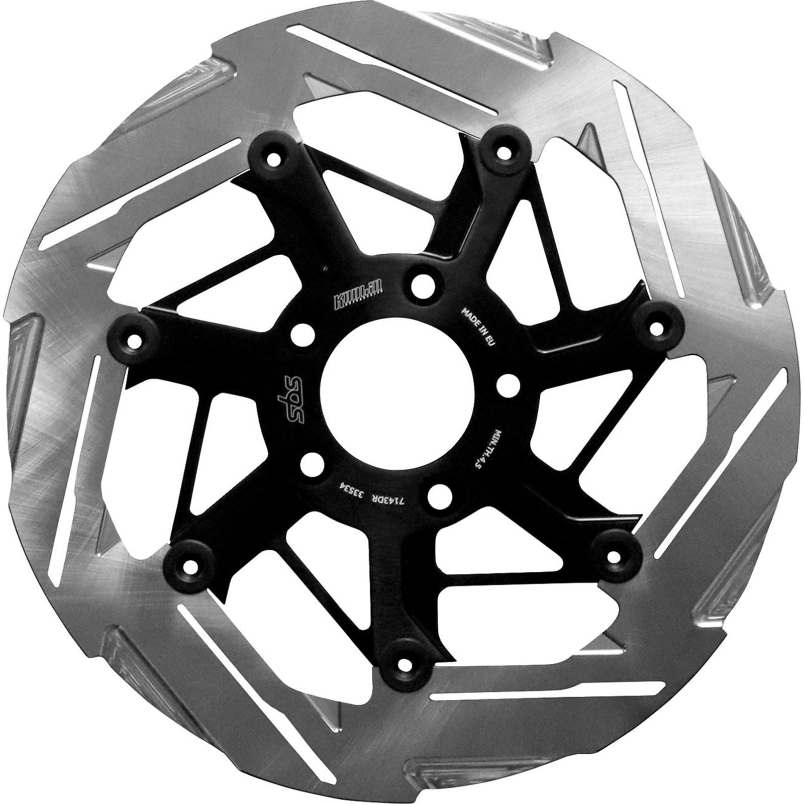 SBS Design "D" 7-Spoke Brake Rotor for Harley-Davidson [MPN: 7143DR]_1727672