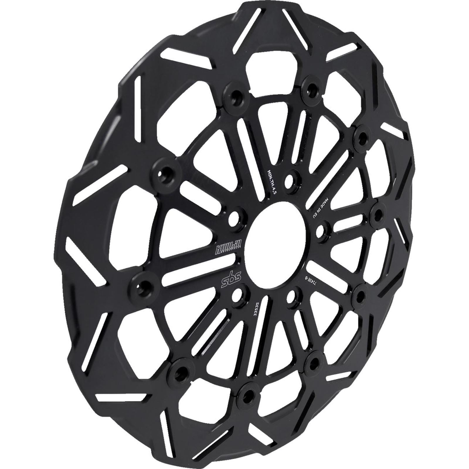 SBS Design "D" 10-Spoke Brake Rotor [MPN: 7143E-B]_1703324