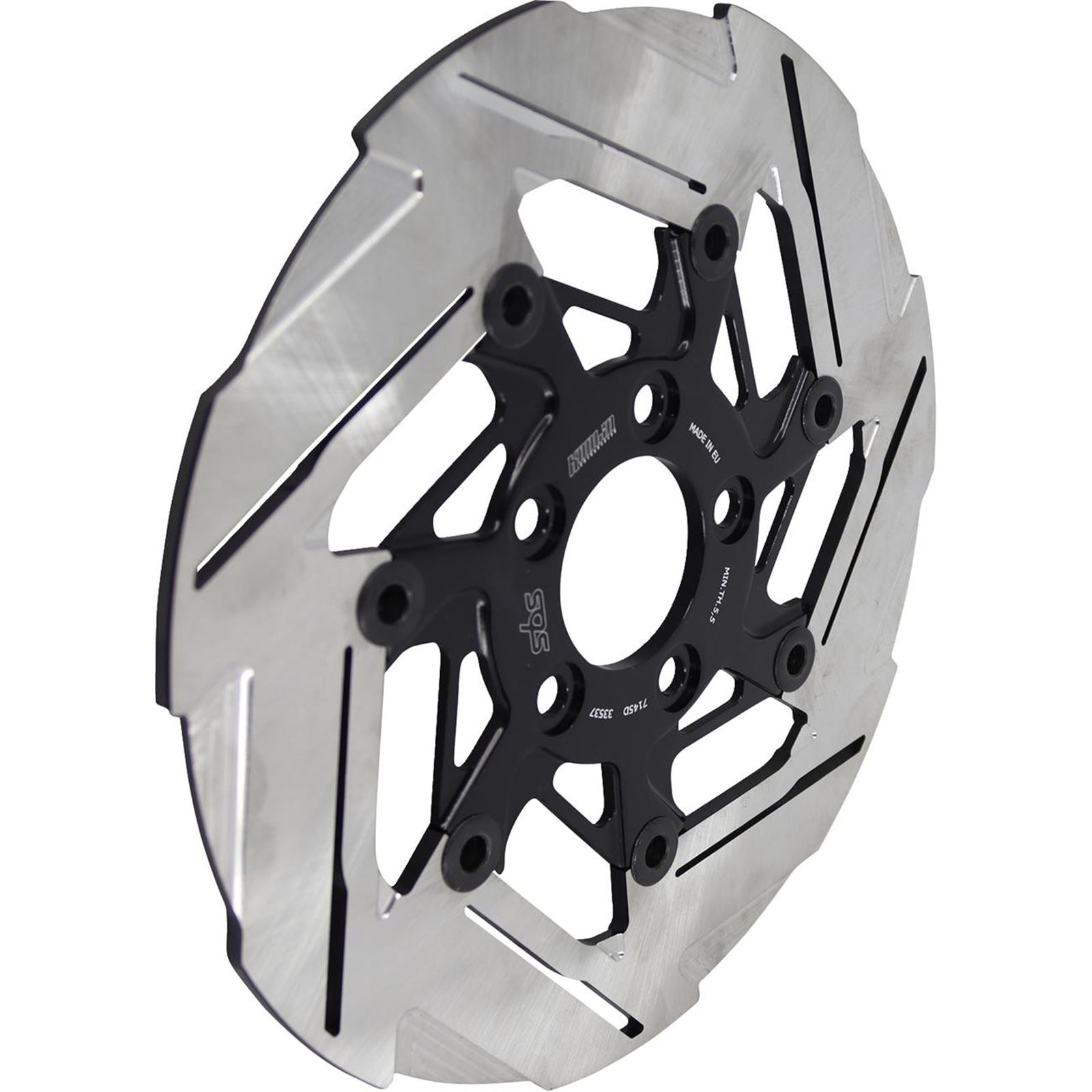 SBS Design "D" 7-Spoke Brake Rotor for Harley-Davidson [MPN: 7145D]_1727677