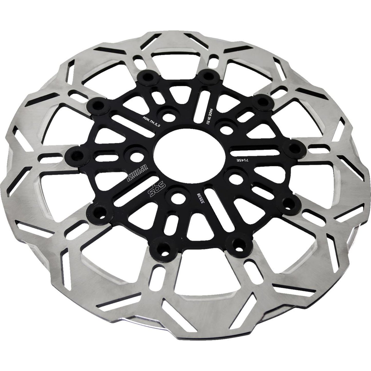 SBS Design "D" 10-Spoke Brake Rotor for Harley-Davidson [MPN: 7145E]_1703332