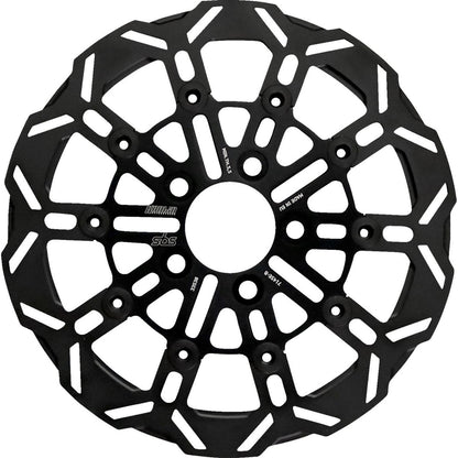 SBS Design "D" 10-Spoke Brake Rotor [MPN: 7145E-B]_1703315