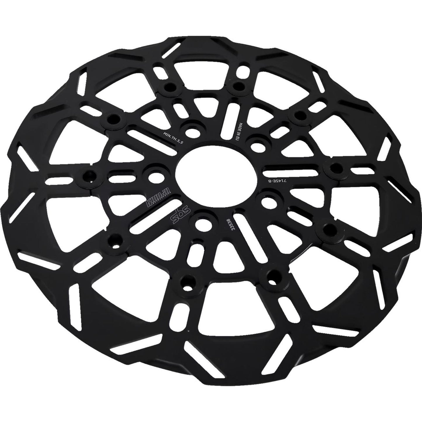 SBS Design "D" 10-Spoke Brake Rotor [MPN: 7145E-B]_1703342