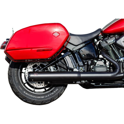 S&S Cycle Grand National Slip-On Muffler - 50 State - 4" Black for M8 Softail [MPN: 550-1159]_1645083