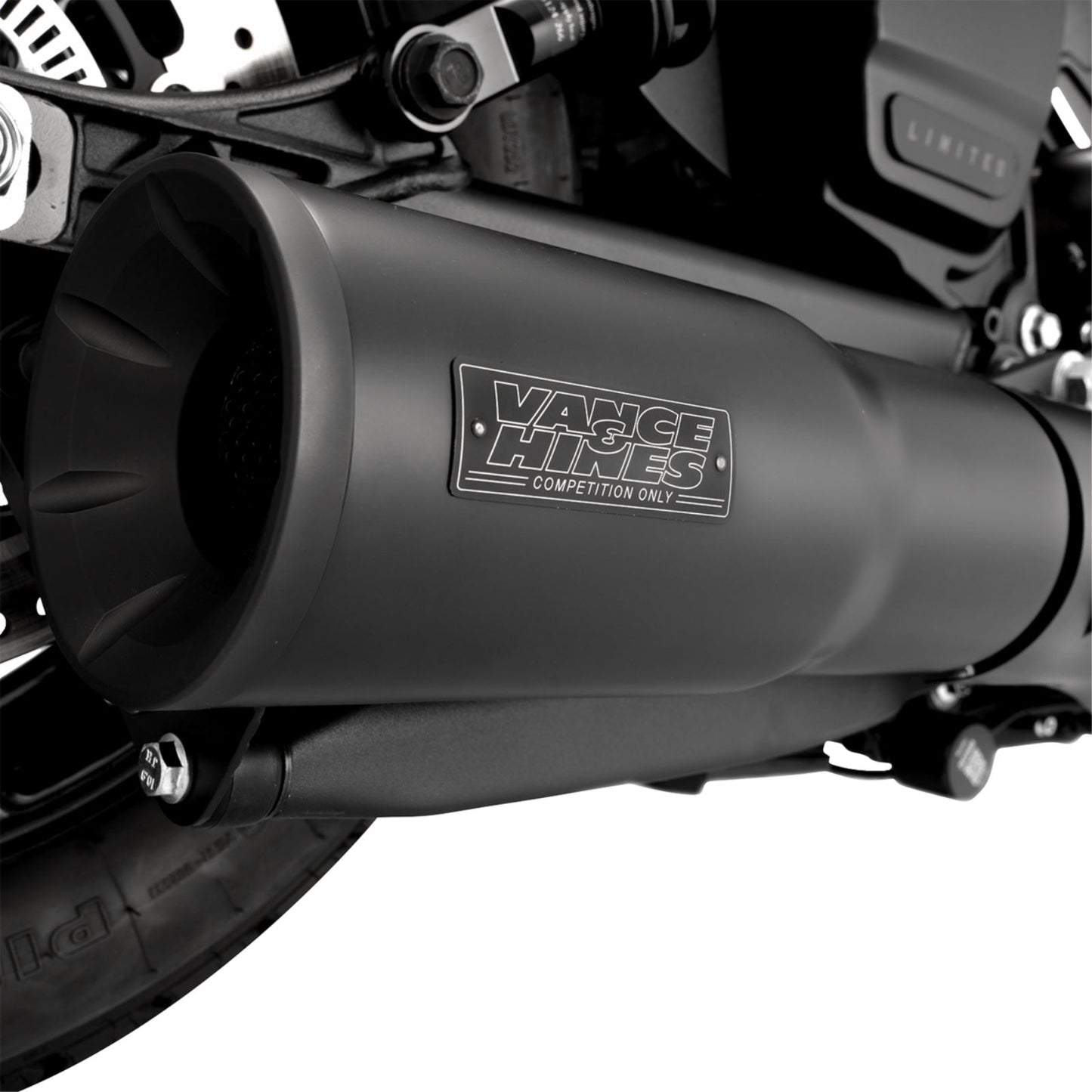 Vance And Hines Hi-Output Slip-On Muffler - Black for Indian Scout [MPN: 48627]_1645080