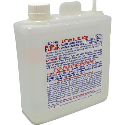Yuasa Battery ELECTROLYTE - 32 oz. [MPN: YUAACID32BOX]_1768956