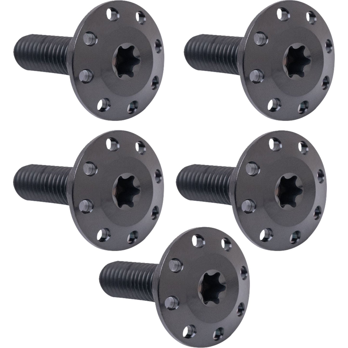 Arlen Ness Bolt Kit - Holeshot/Front/Floating/Brake Rotor - Black - 5 Pack [MPN: 300-921]_1645077