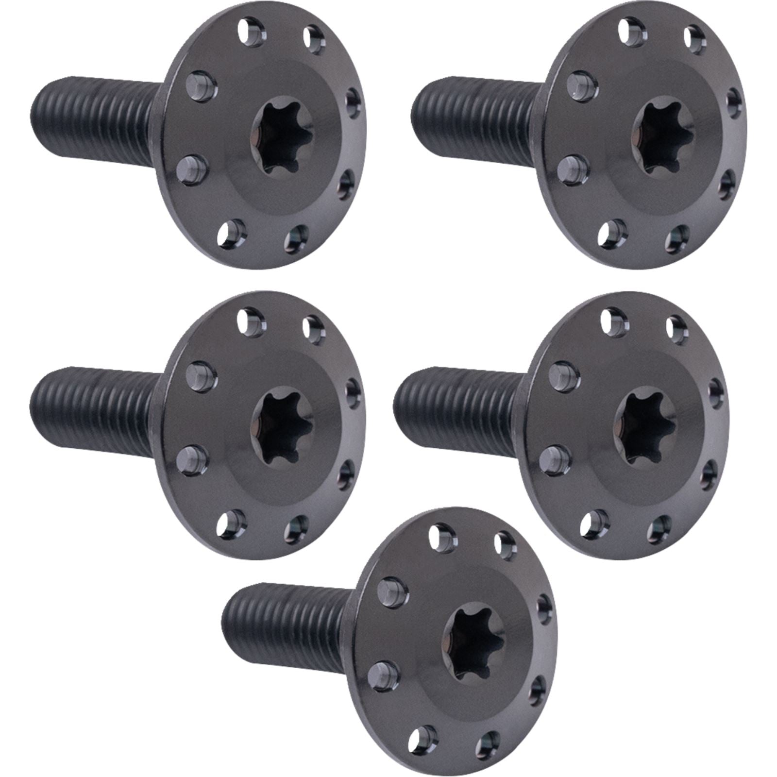 Arlen Ness Bolt Kit - Holeshot/Front/Floating/Brake Rotor - Black - 5 Pack [MPN: 300-921]_1645077