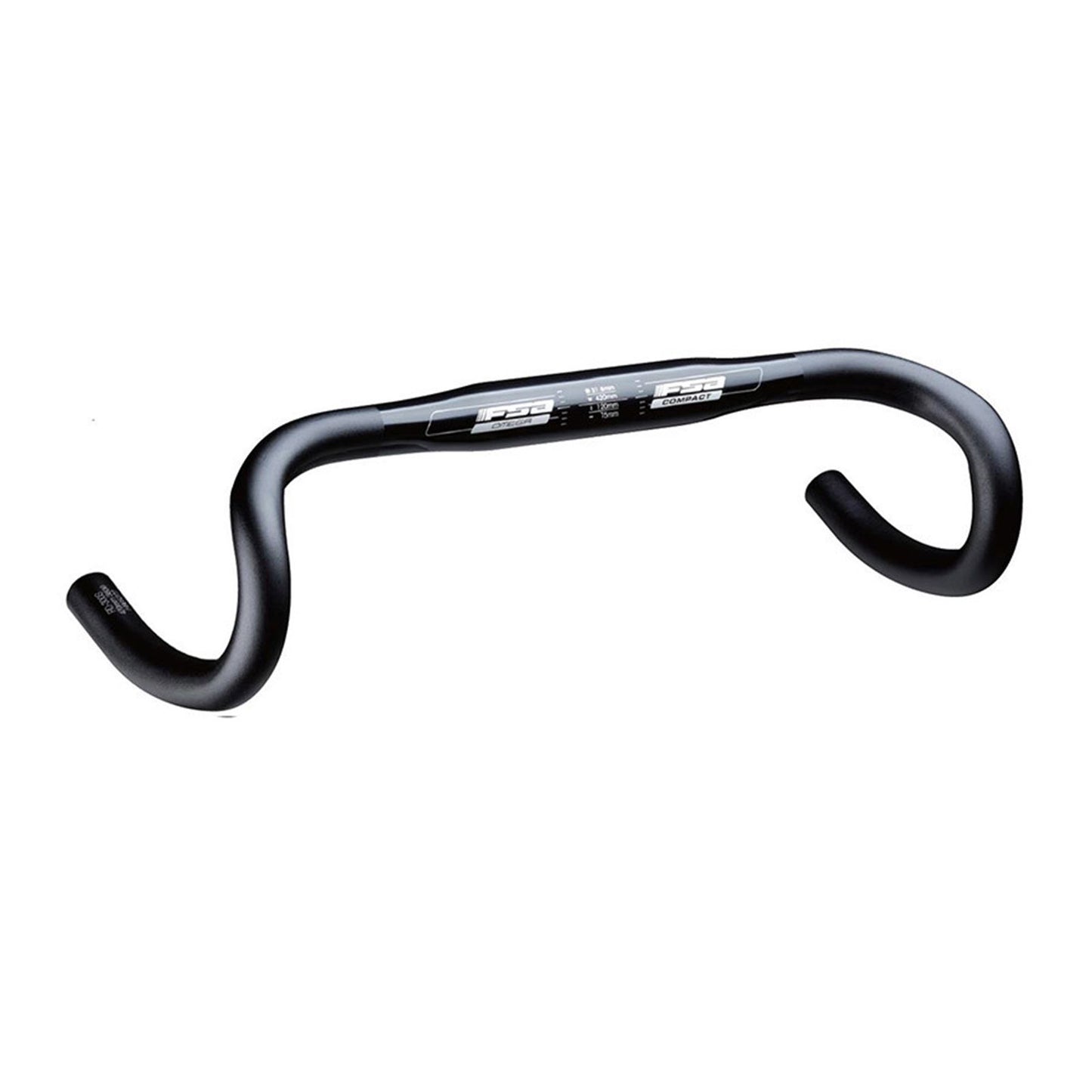 Full Speed Ahead Omega Compact Road Drop Handlebar - Black [MPN: 185-0025035051]_1675059