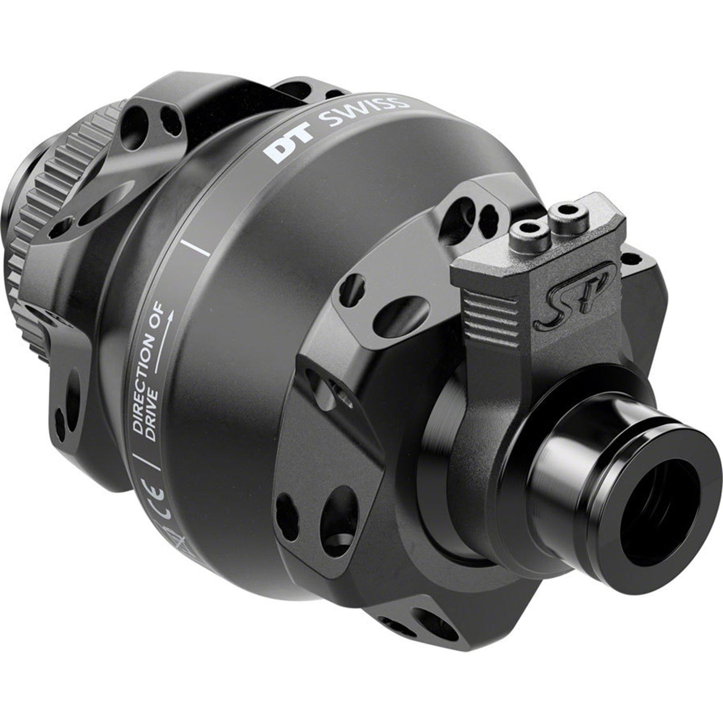 DT Swiss 350 Front Hub 12 x 100mm, Center-Lock, Black, Straight Pull [MPN: H35PACDXS24SA7760S]_1925128