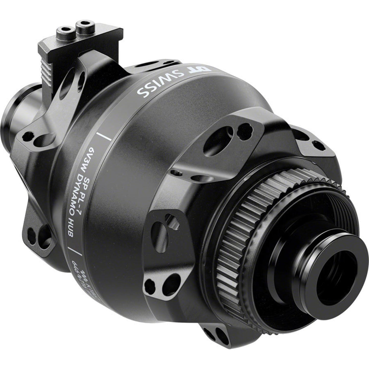 DT Swiss 350 Front Hub 12 x 100mm, Center-Lock, Black, Straight Pull [MPN: H35PACDXS24SA7760S]_1925129