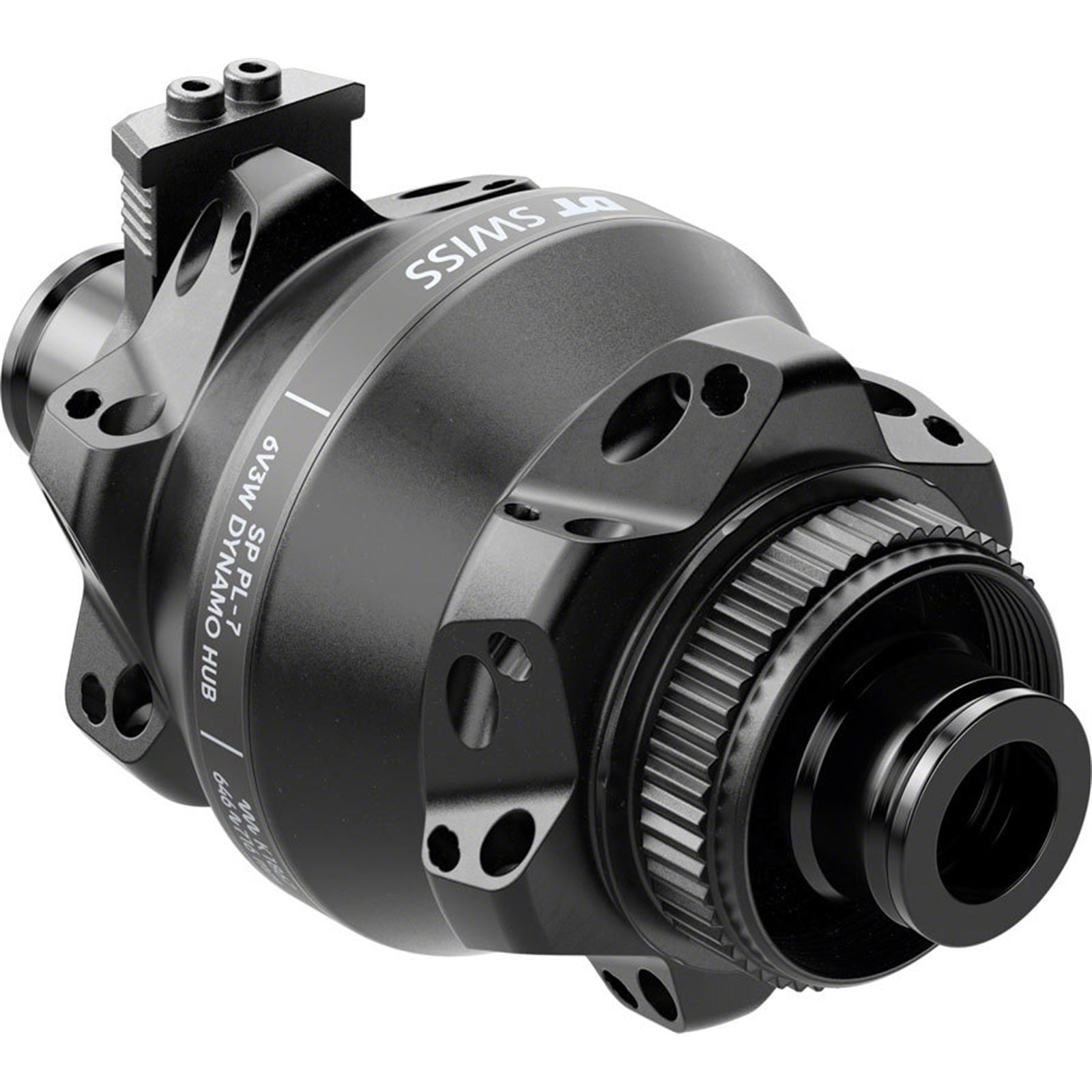 DT Swiss 350 Front Hub 12 x 100mm, Center-Lock, Black, Straight Pull [MPN: H35PACDXS24SA7760S]_1925129