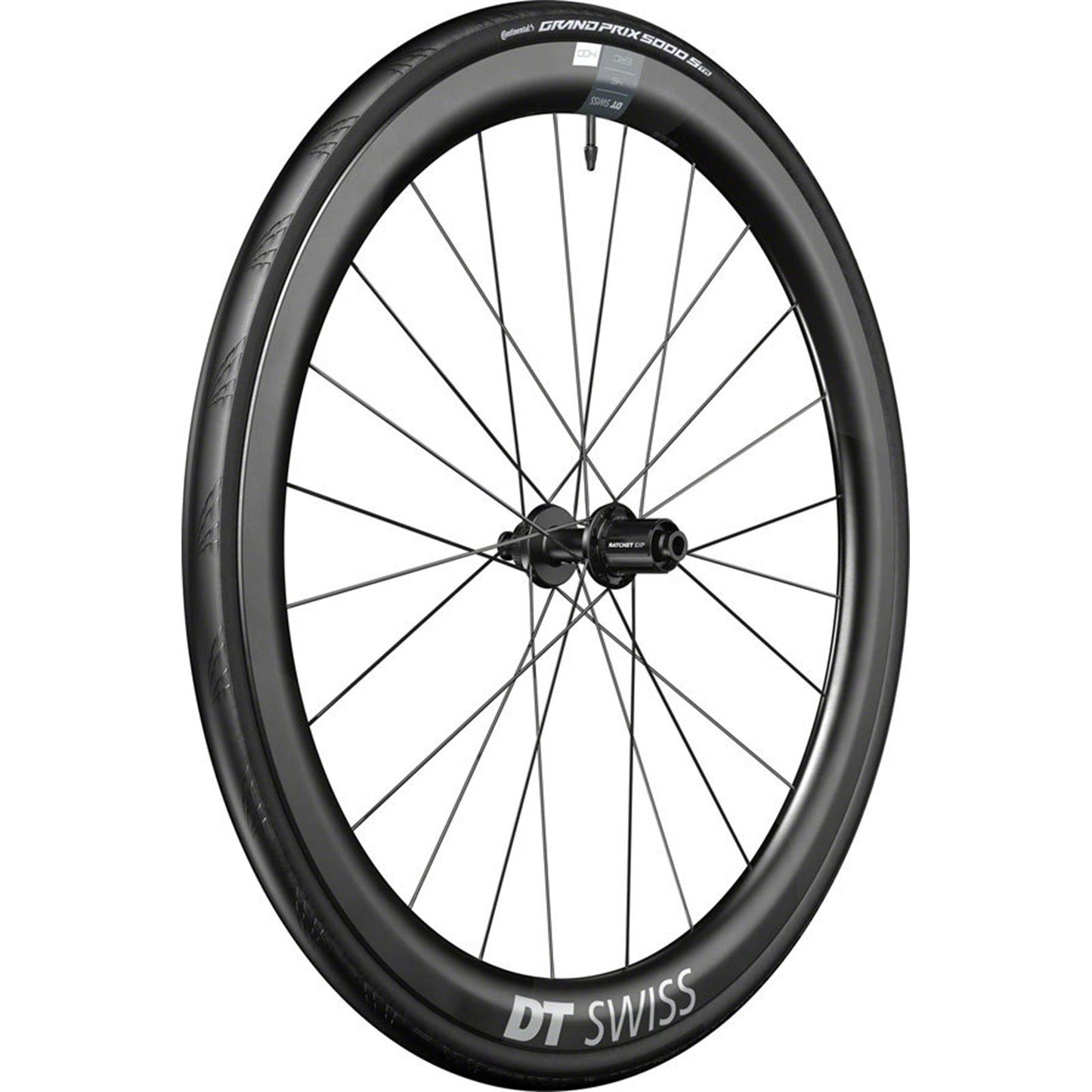 DT Swiss ERC 1400 DiCut 45 Rear Wheel - 700, 12 x 142mm, Black [MPN: WERC140NIDICA27089]_1933551