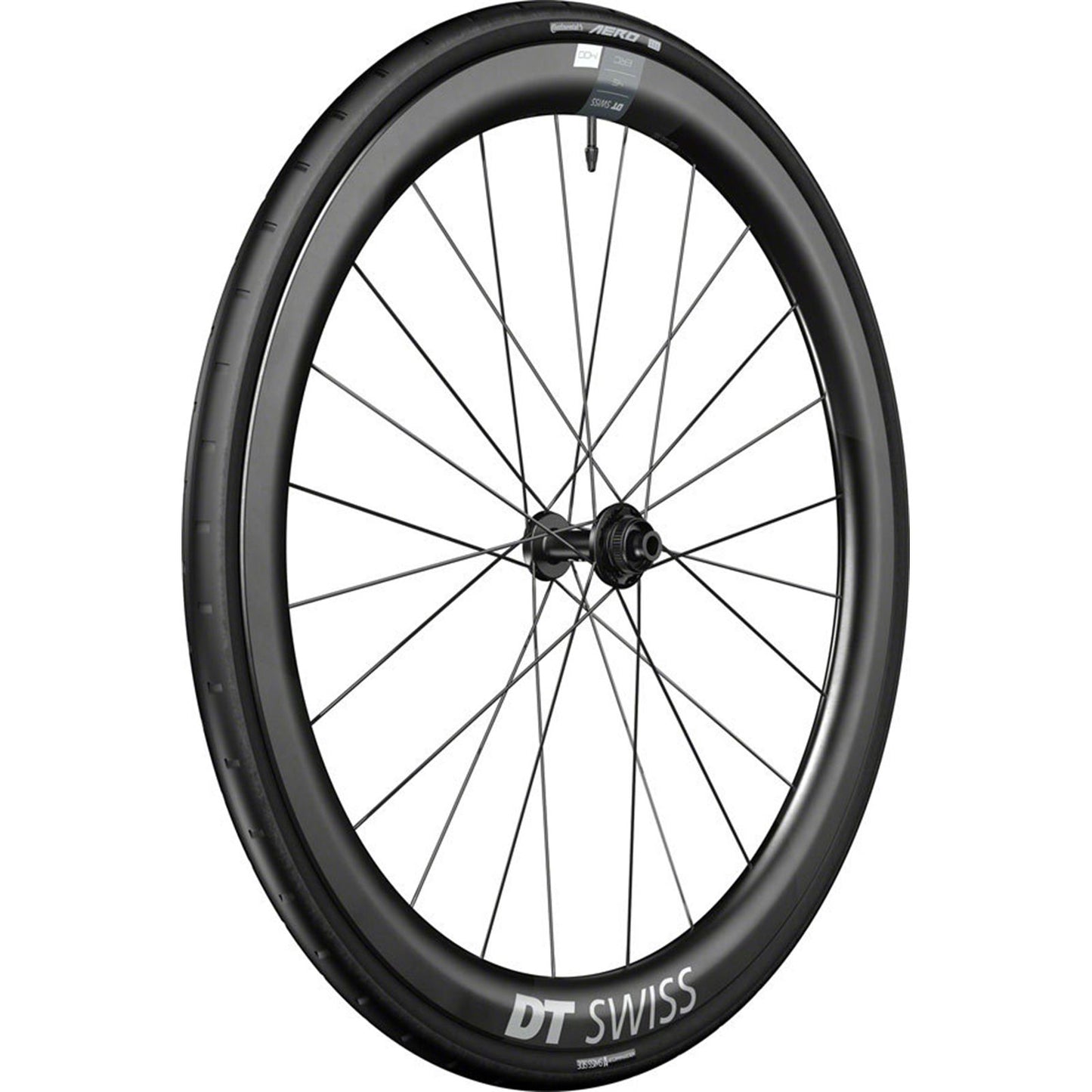 DT Swiss ERC 1400 DiCut 45 Front Wheel - 700, 12 x 100mm, Black [MPN: WERC140AIDXCA27088]_1933550