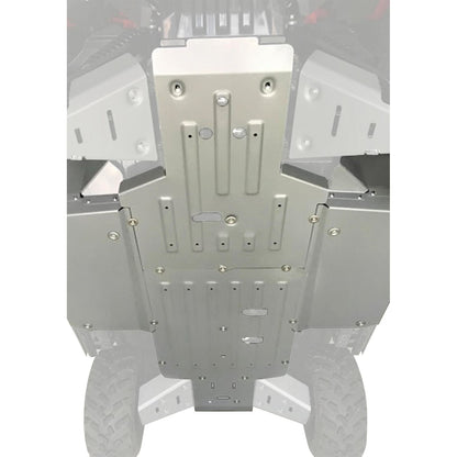 Rival Powersports USA Alloy Central Skid Plate Compatible with Honda Pioneer 1000  [MPN: 2444.2150.2]_2098607
