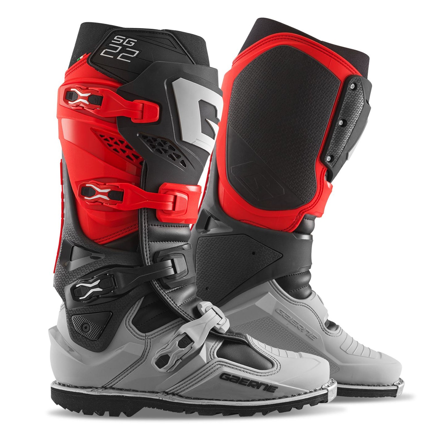 Gaerne SG22 Gore-Tex Enduro LE Boots - Red/Black/Grey_1767665