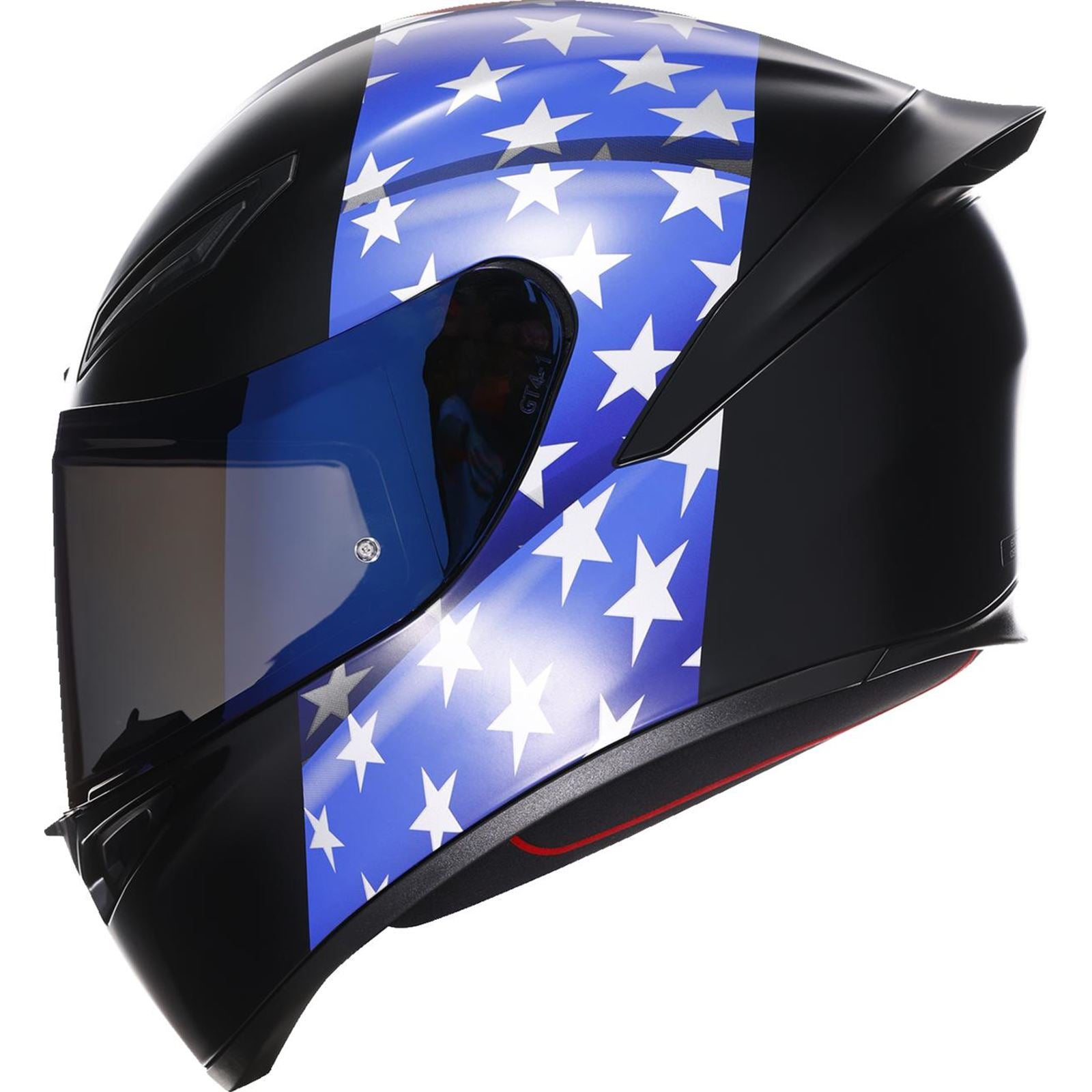 AGV Helmets K1 S Helmet - US Flag - Red/White/Blue_1767642