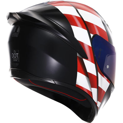 AGV Helmets K1 S Helmet - US Flag - Red/White/Blue_1767641