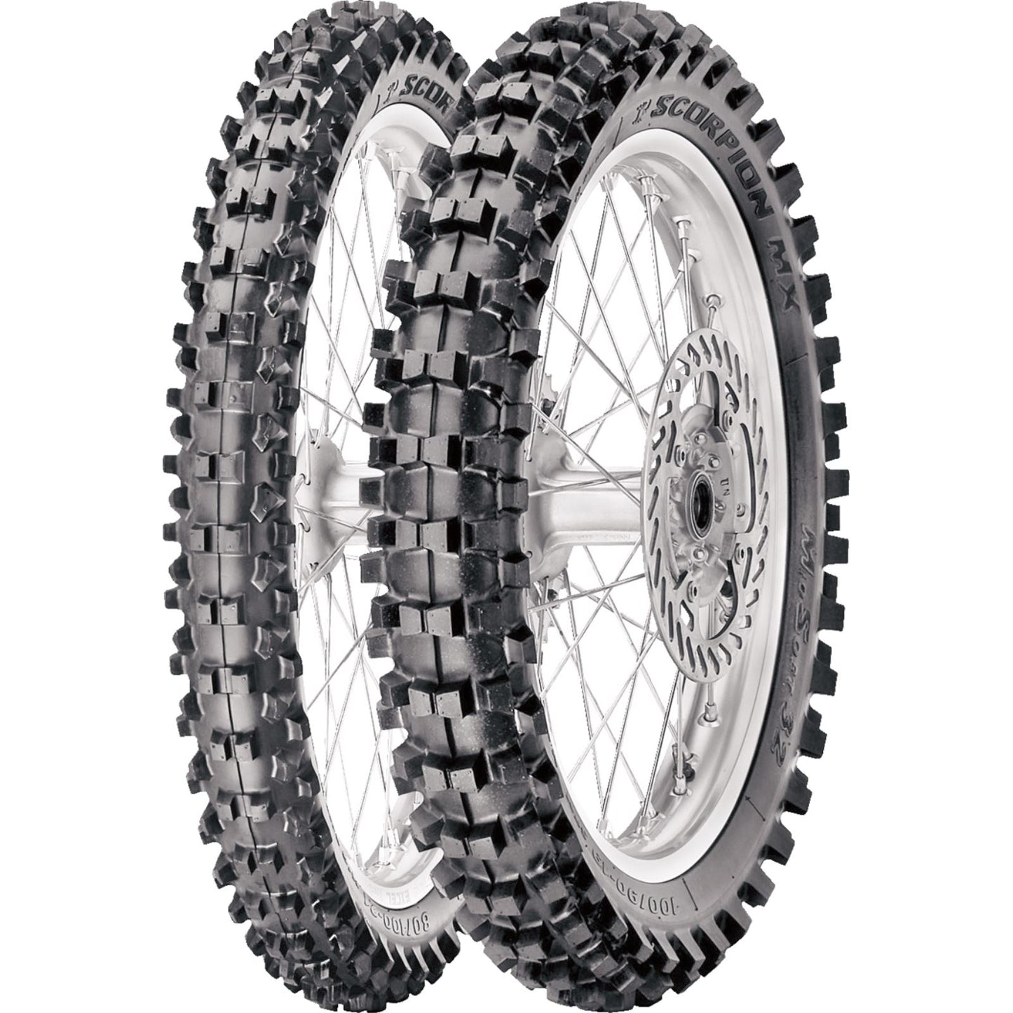 Pirelli - Powersports Tire - Scorpion™ MX32 Mid Soft - Front - 80/100-21 - 51M 4574700_1662435