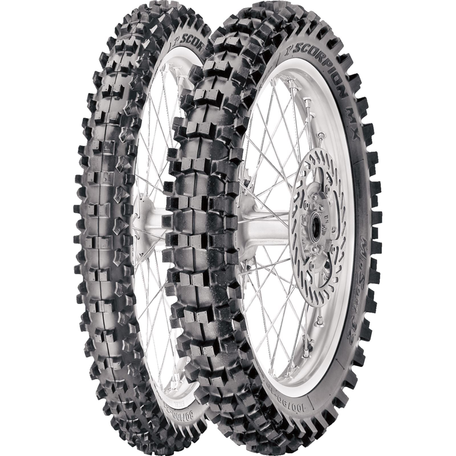 Pirelli - Powersports Tire - Scorpion™ MX32 Mid Soft - Front - 80/100-21 - 51M 4574700_1662435