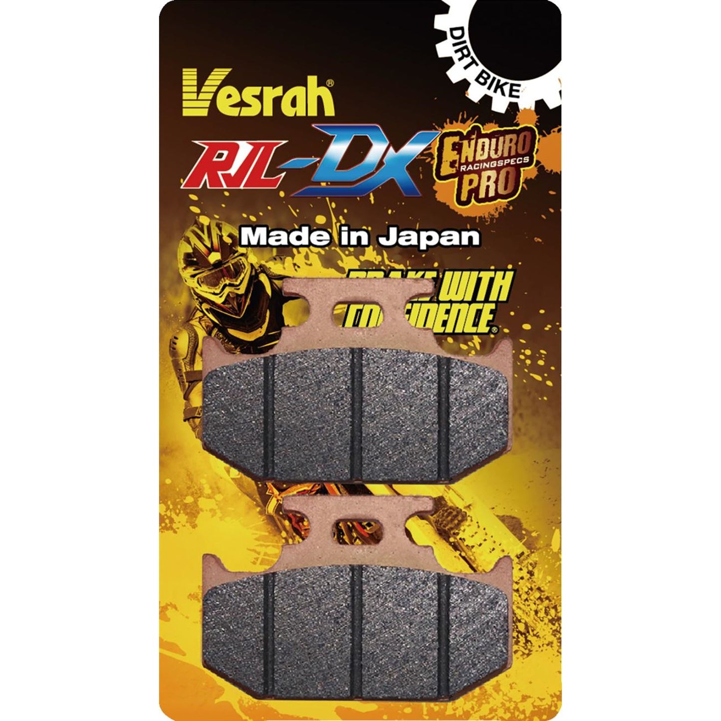 Vesrah Brake Pads - Rear for Kawasaki/Yamaha/Suzuki [MPN: DX-432]_1864167