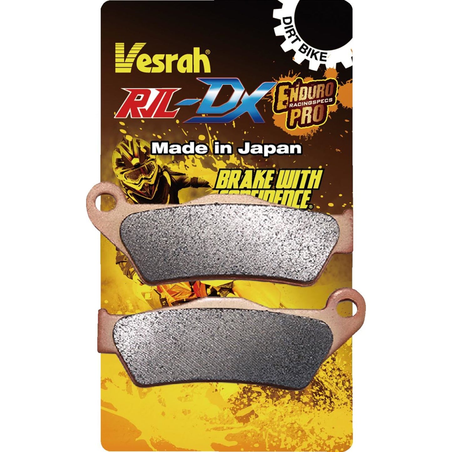 Vesrah Brake Pads - Front/Rear for Husqvarna/Ducati/Gas Gas/Yamaha/KTM [MPN: DX-947]_1864226