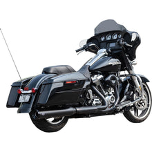 S&S Cycle 2-into-1 4-1/2" Swindler Muffler Kit - Black for M8 Touring 550-1141_1734533