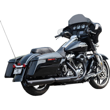 S&S Cycle 2-into-1 4-1/2" Swindler Muffler Kit - Black for M8 Touring 550-1141_1734533