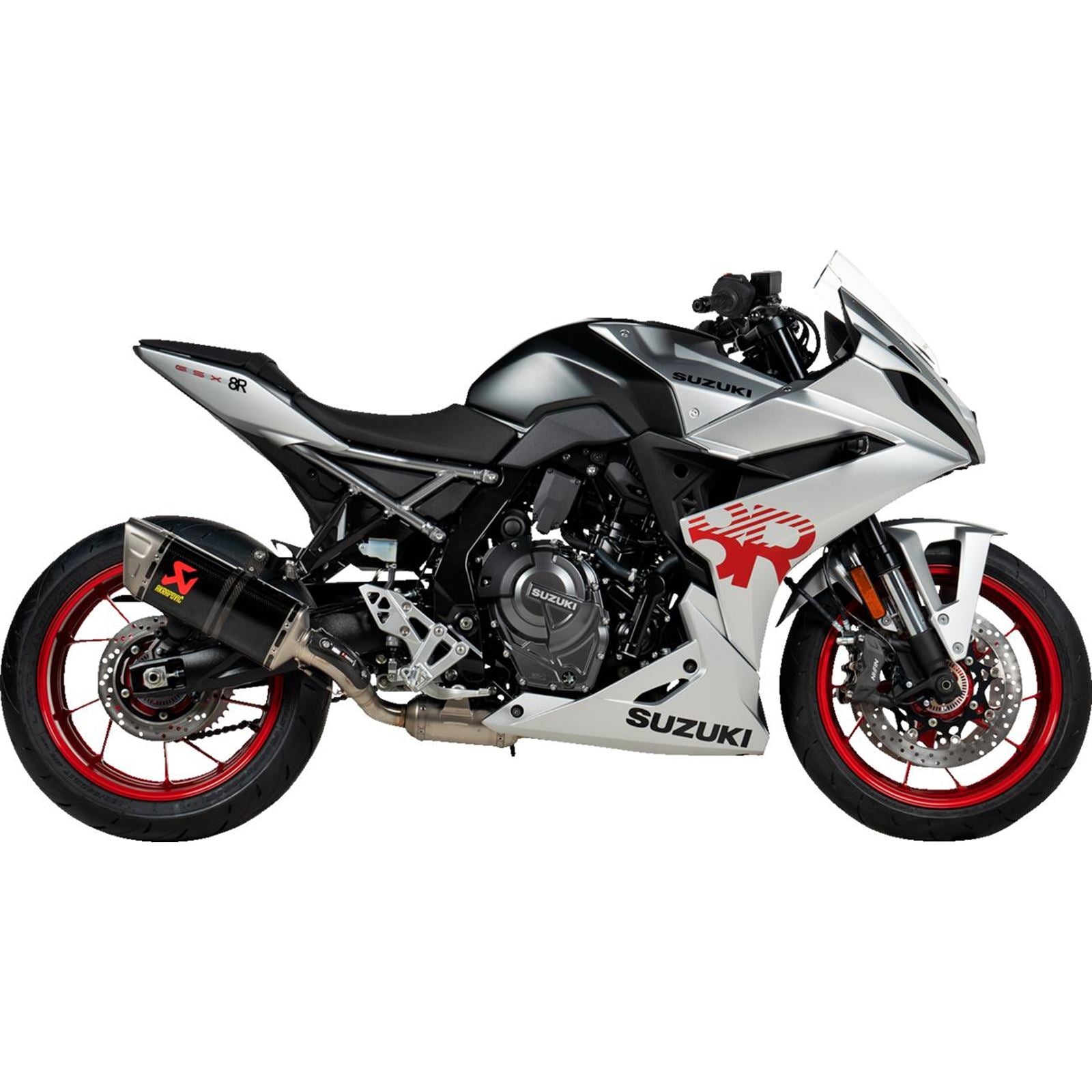 Akrapovic Racing Line Exhaust System - Carbon Fiber for Suzuki GSX-8S & GSX-8R [MPN: S-S8R2-EEC]_1732507