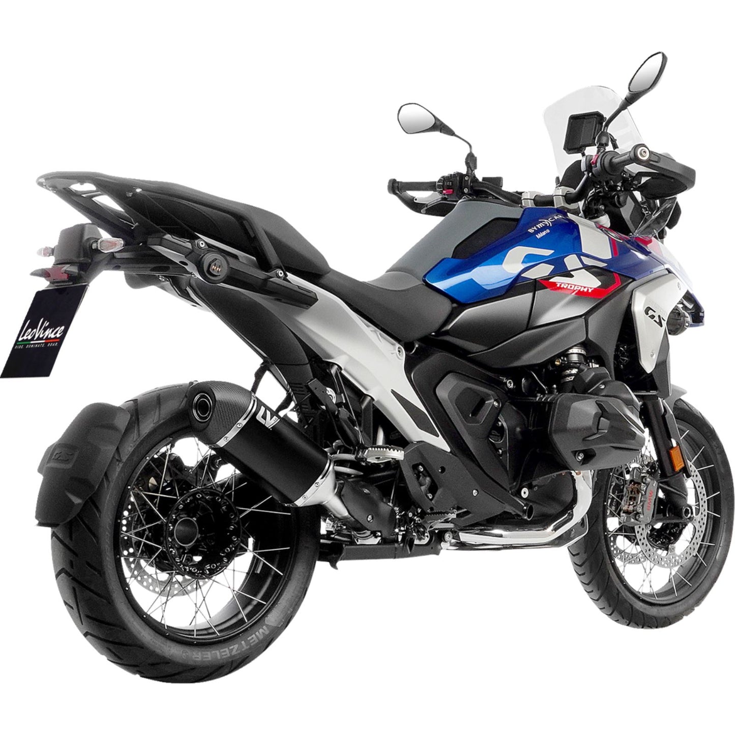 LeoVince LV-14 Slip-On Muffler - Black for BMW R 1300 GS & R 1300 GS Adventure [MPN: 15604B]_1662659