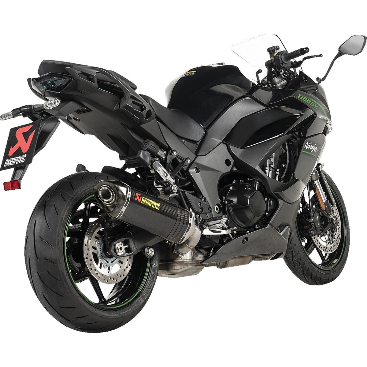 Akrapovic Slip-On Line Muffler - Carbon Fiber for Kawasaki Ninja 1000 SX [MPN: S-K10SO32-HRC]_1732512