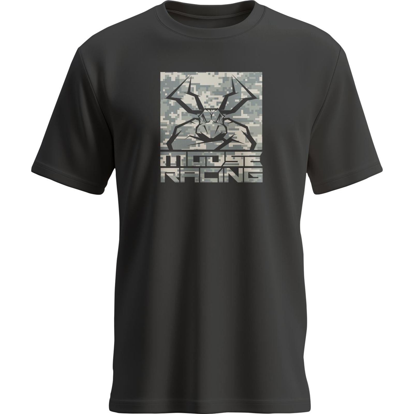 Moose Offroad Youth Agroid T-Shirt - Camo Black_1767708