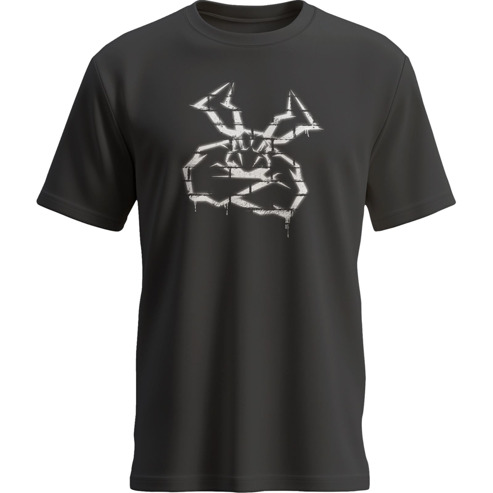 Moose Offroad Youth Agroid Grafitti T-Shirt - Black_1663020