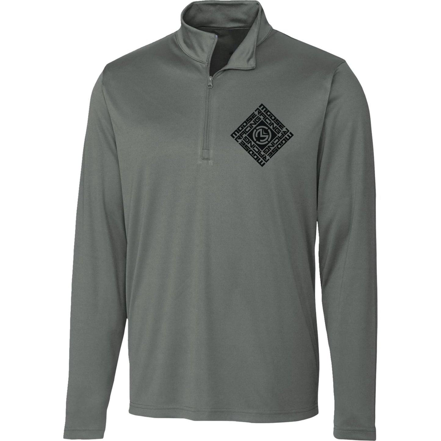 Moose Offroad Spin Sync Quarter Zip Pullover - Gray_1663034