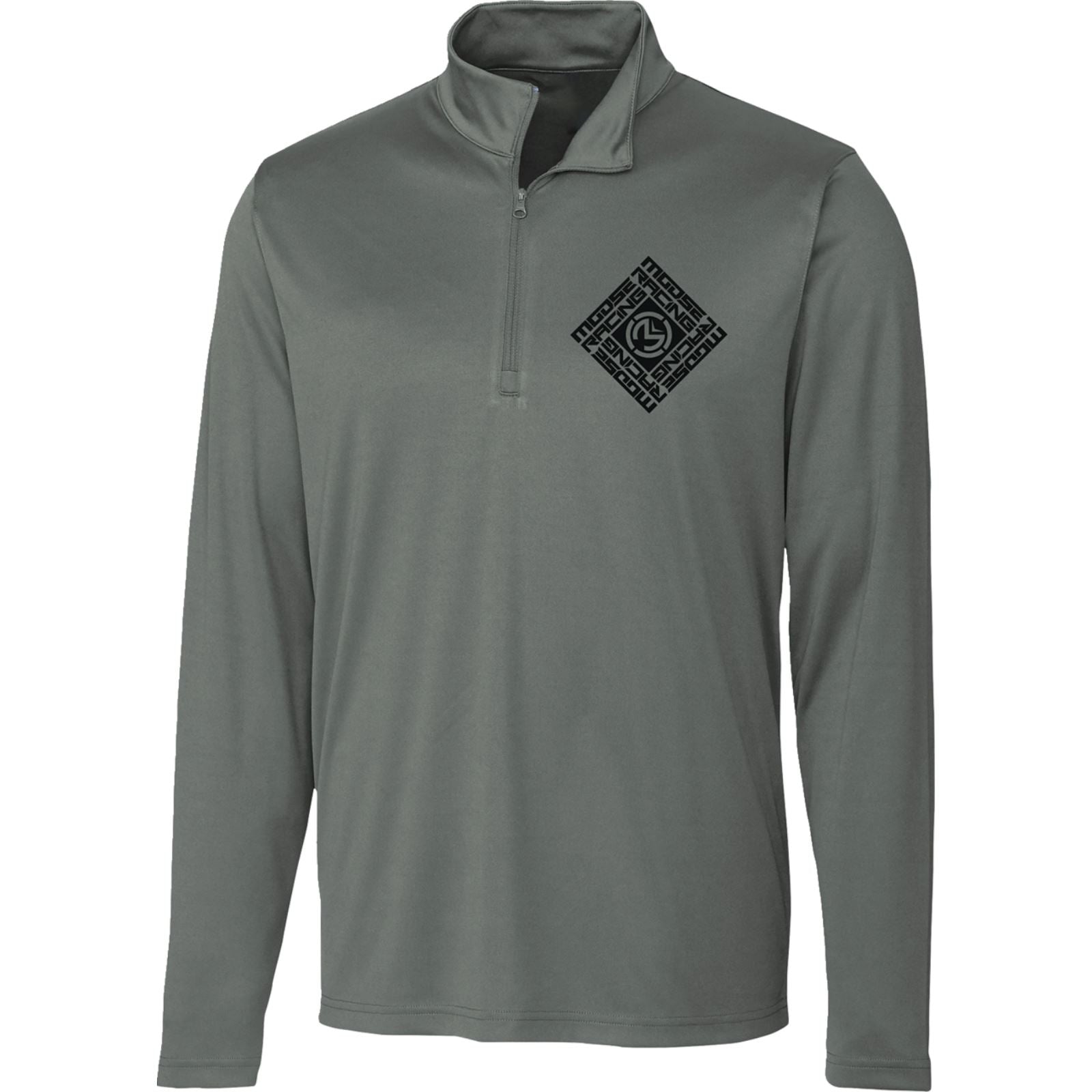 Moose Offroad Spin Sync Quarter Zip Pullover - Gray_1663034