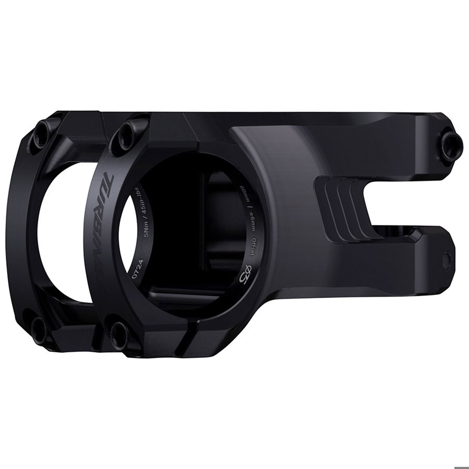 Race Face Turbine SL Stem - Dia: 35mm L: 60mm Steerer: 1-1/8'' ±6° - Black [MPN: 947-00-013-01]_1732572