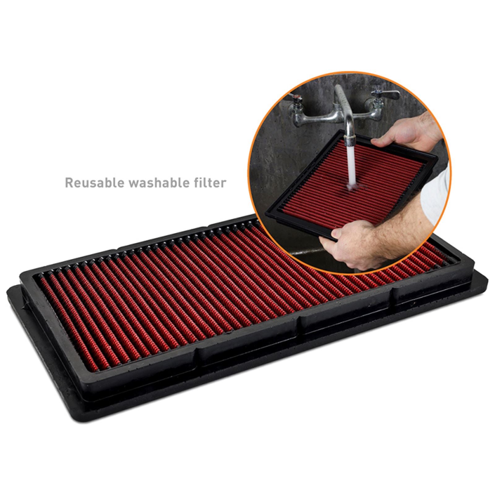 Mishimoto Reusable Drop-In Air Filter for 87-01 Jeep Cherokee XJ  [MPN: MMAF-XJ-87]_1677000