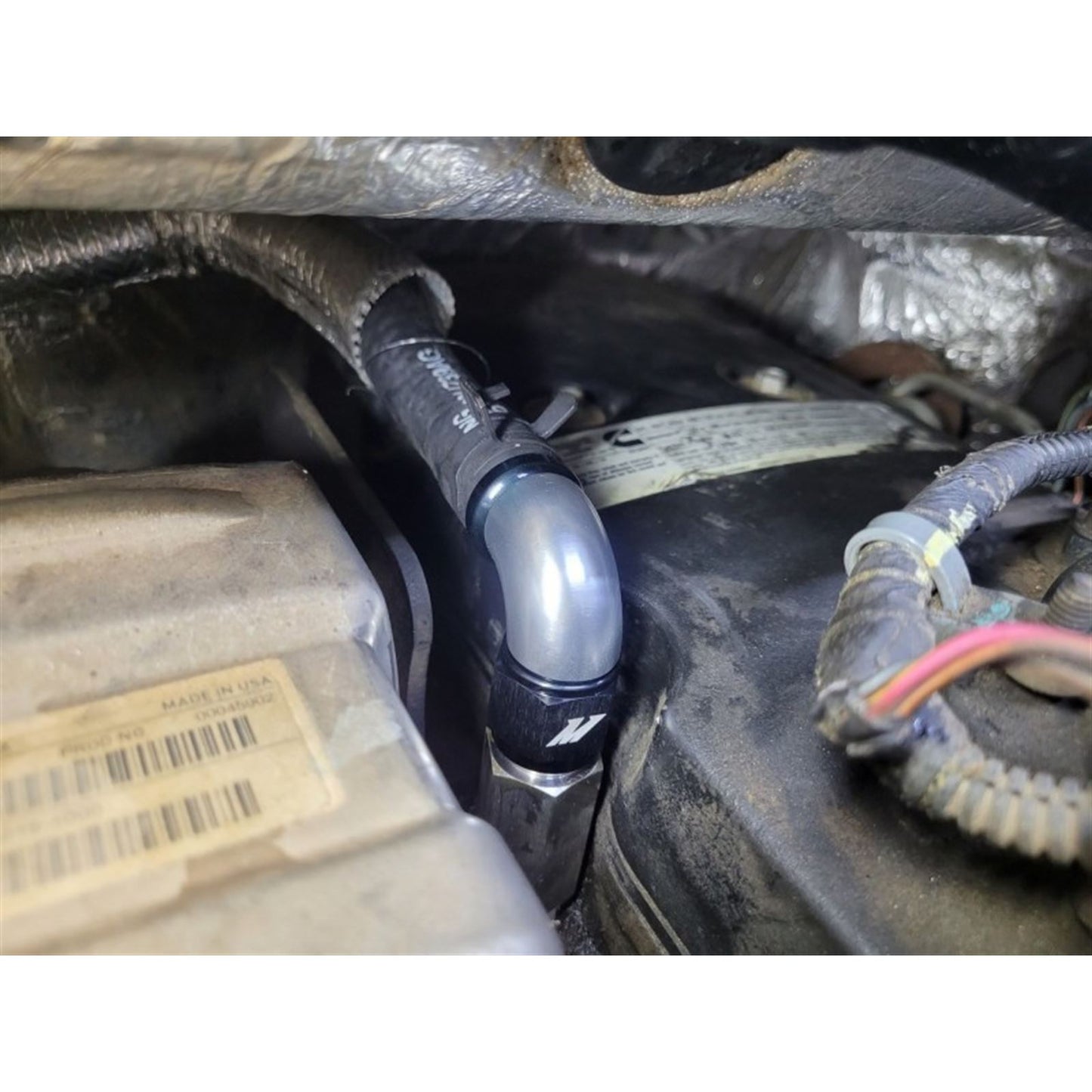 Mishimoto 2007.5+ Ram 6.7L Cummins Top Heater Hose Up OPEN BOX [MPN: MMHOSE-RAM-07HU]_1888244