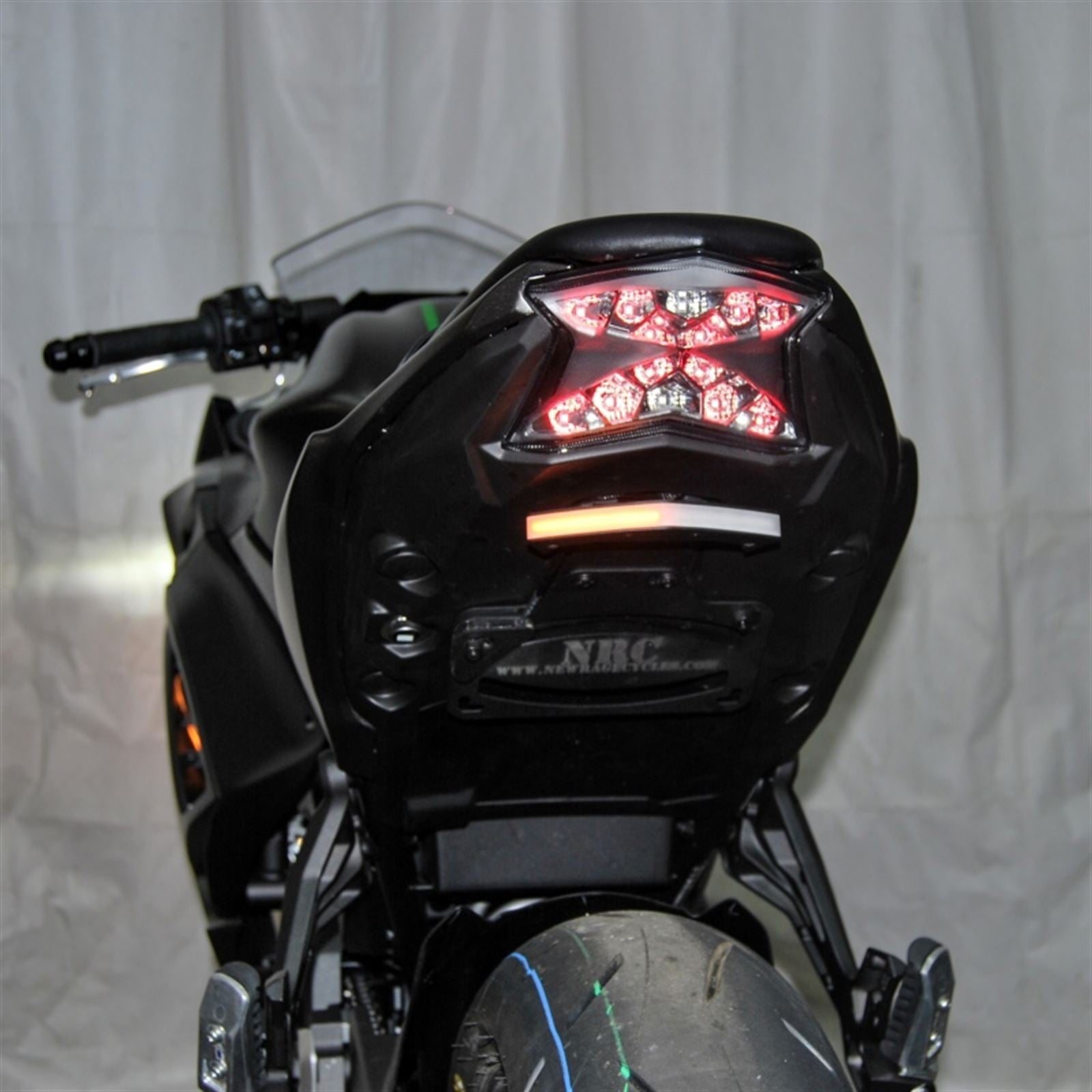 New Rage Cycle Fender Eliminator Tucked for 23+ Kawasaki Ninja 650 [MPN: N650-FE-T]_1710941
