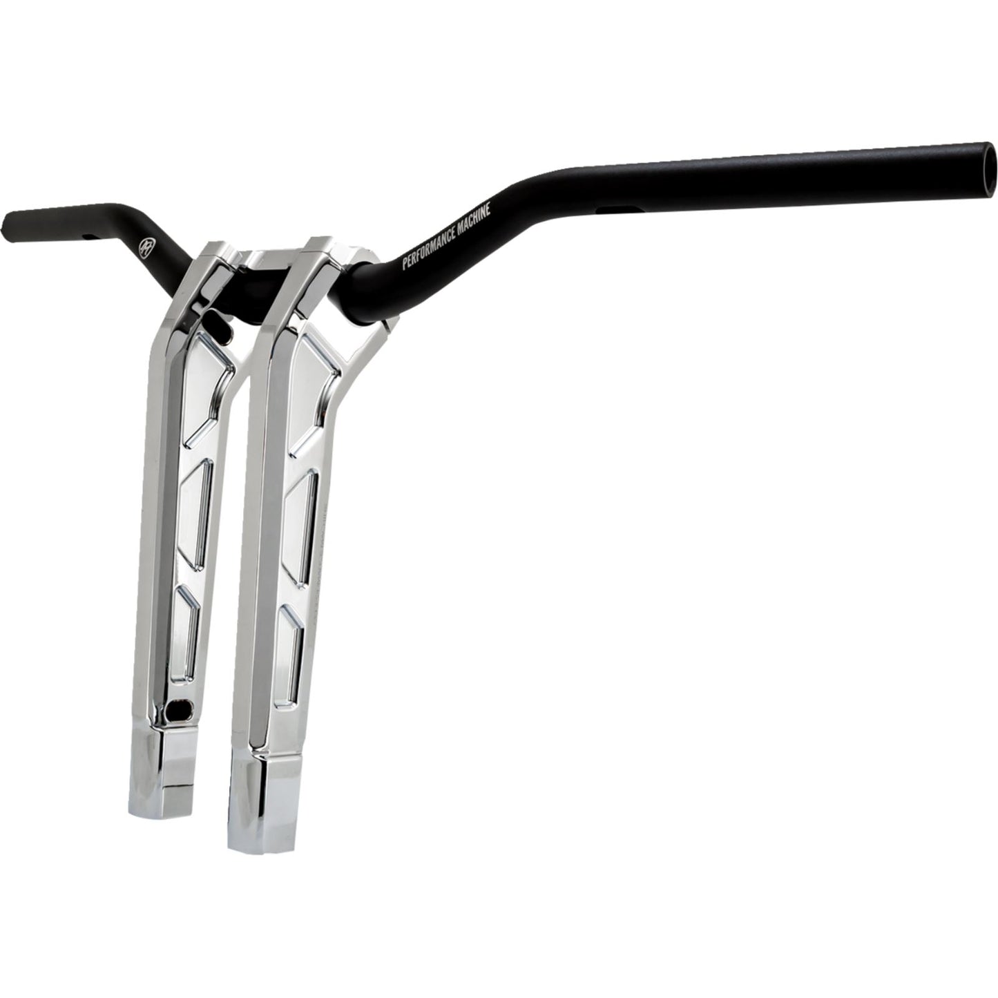 Performance Machine Phatbar H-Bar Assy, 11-1/2in Riser, 1-1/4in Bar - Chrome [MPN: 0208-2197M-CH]_1772575