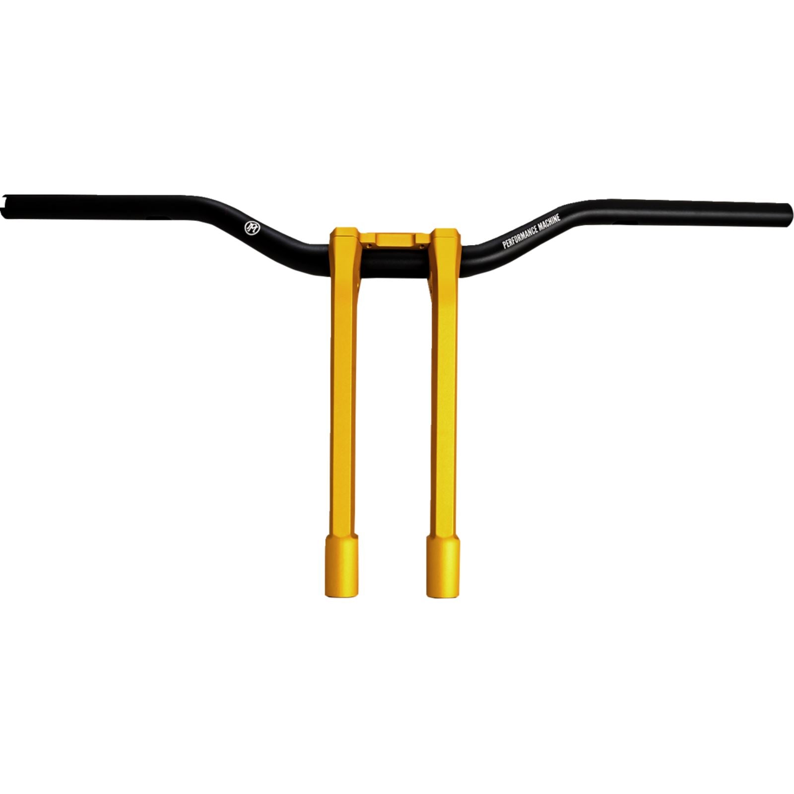 Performance Machine Phatbar H-Bar Assy, 11-1/2in Riser, 1-1/4in Bar - Gold Ops [MPN: 0208-2197M-SMG]_1773719