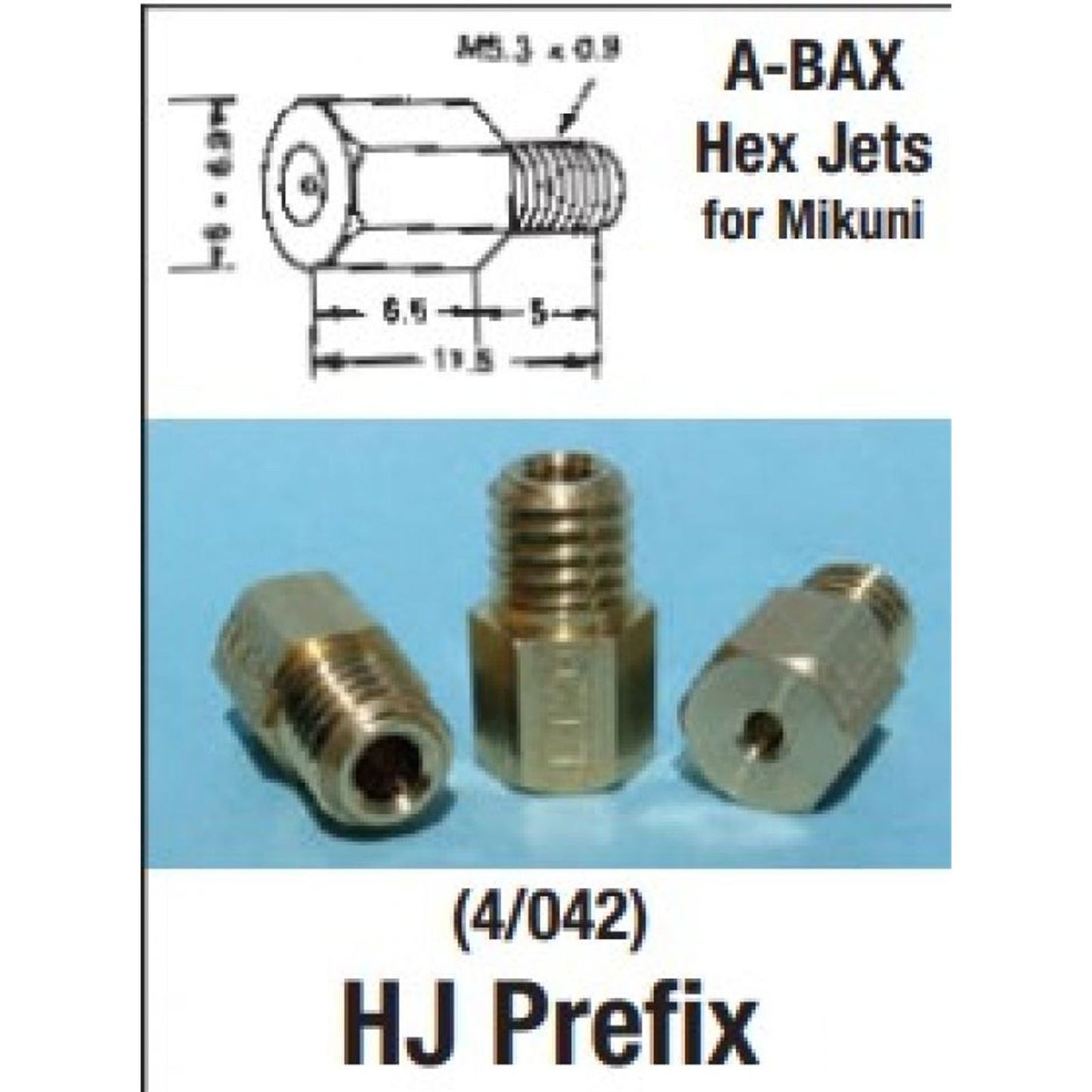 Hex Main Jets #390 - 4/Pack_2097447