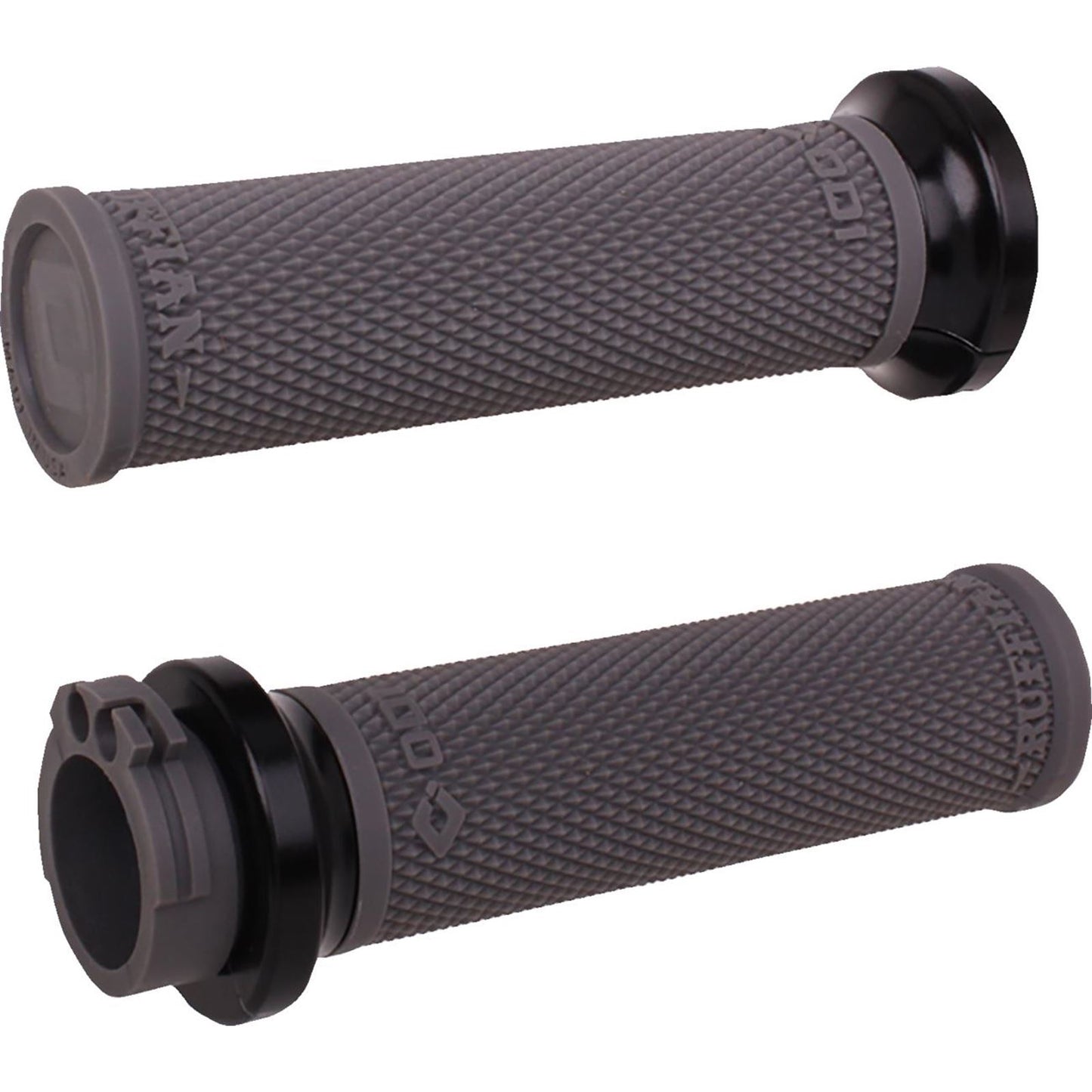 ODI Ruffian Lock-On Street Grips - Cable - Graphite/Black [MPN: V30HCWH-B]_1743053